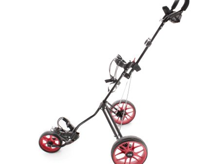 MacGregor Mac Tec 3-Wheel Push Trolley - Black For Sale