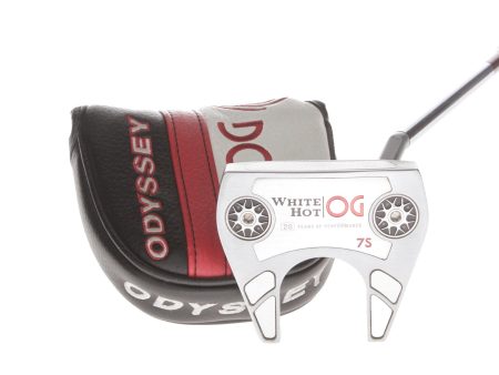 Odyssey White Hot OG 7S Mens Right Hand Putter 34  Mallet - Odyssey Online Sale