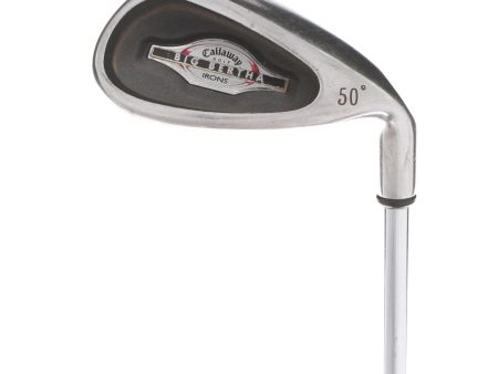 Callaway Big Bertha Steel Mens Right Hand Pitching Wedge 50* Uniflex - Callaway Big Bertha For Cheap