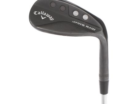 Callaway Jaws Raw Black Steel Mens Right Hand Lob Wedge 58* 8 Bounce Z Grind Wedge - True Temper Dynamic Gold Spinner VSS Online