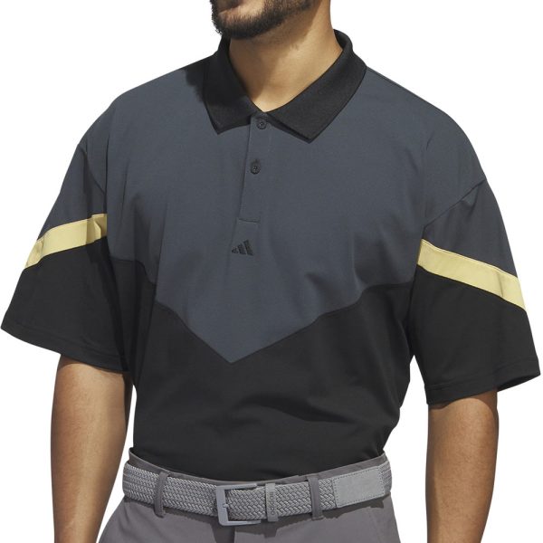 adidas Ultimate365 Sport Polo Shirt - Carbon Black For Discount