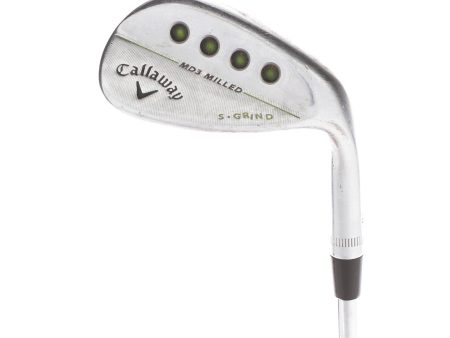 Callaway MD3 Steel Mens Right Hand Lob Wedge 60* 9 Bounce S Grind Stiff - True Temper Dynamic Gold Wedge Cheap