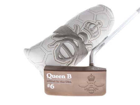 Bettinardi Queen B #6 Mens Right Hand Putter 33.5  Mallet - Lamkin Hot on Sale