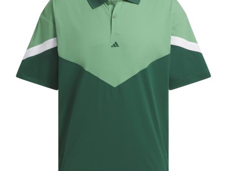 adidas Ultimate365 Sport Polo Shirt - Preloved Green Collegiate Green Discount