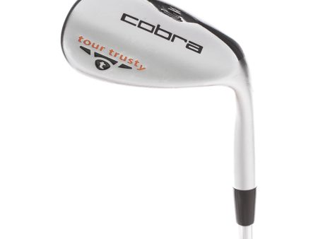 Cobra Tour Trusty Steel Mens Right Hand Lob Wedge 60* 10 Bounce S Grind Regular - Cobra Steel Online Sale