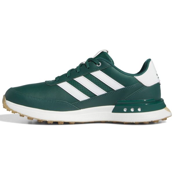 adidas S2G Leather  24 Spikeless Waterproof Shoes - Collegiate Green Ftwr White Gum 4 Discount