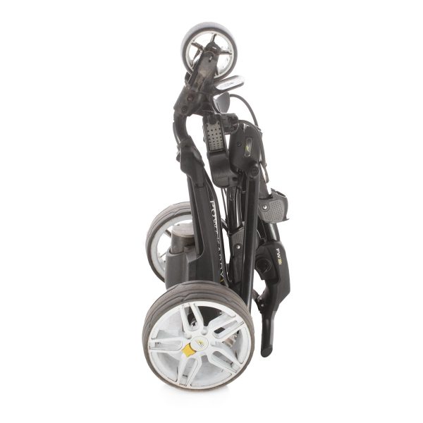 Powakaddy FW3i 3-Wheel Electric Trolley 18 Hole Lithium - Gunmetal on Sale