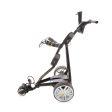 Powakaddy FW3i 3-Wheel Electric Trolley 18 Hole Lithium - Gunmetal on Sale