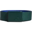 adidas Reversible Web Belt - Collegiate Green Team Royal Blue Online Hot Sale