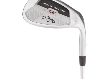 Callaway Mack Daddy CB Steel Mens Right Hand Gap Wedge 50* 12 Bounce S Grind Stiff - KBS Hi-REV 105 Online Sale