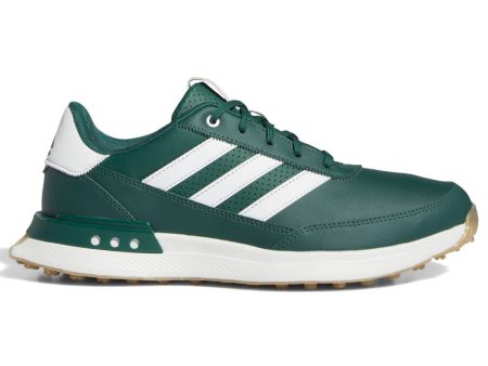 adidas S2G Leather  24 Spikeless Waterproof Shoes - Collegiate Green Ftwr White Gum 4 Discount