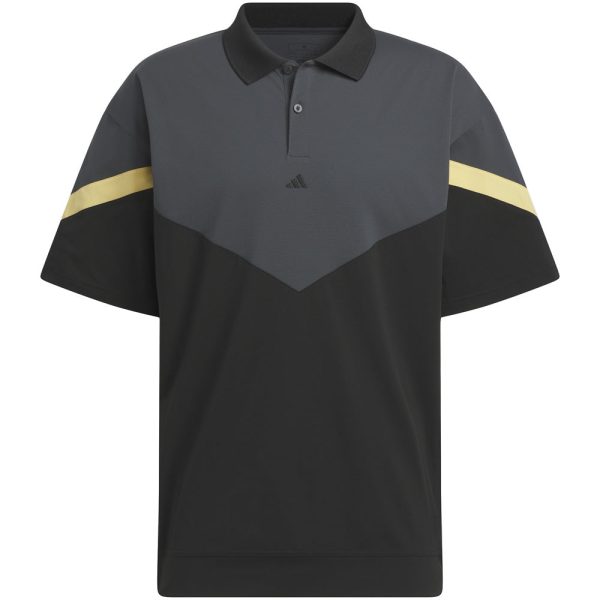 adidas Ultimate365 Sport Polo Shirt - Carbon Black For Discount