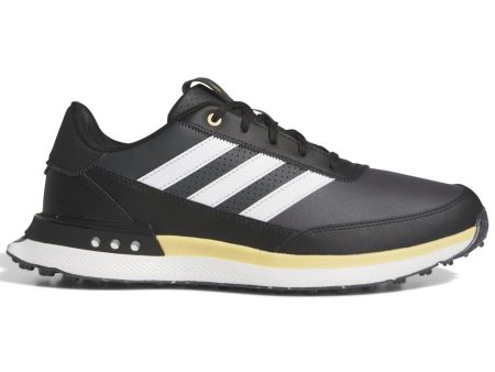 adidas S2G Leather  24 Spikeless Waterproof Shoes - Core Black Ftwr White Oat Supply