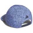 adidas Tour 3 Stripes Print Cap - Blue Spark Sale