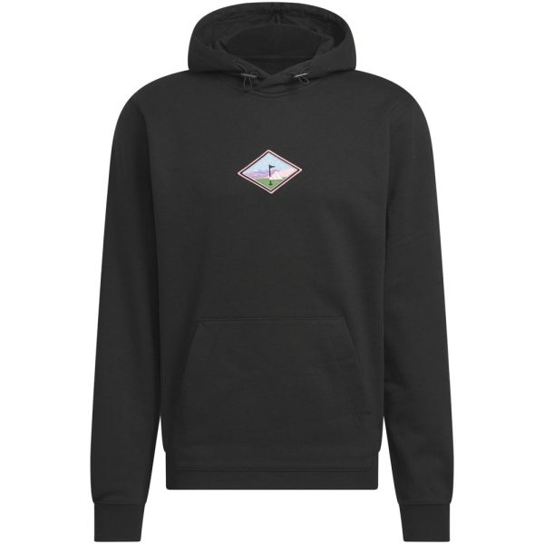 adidas Tech Graphic Hoodie - Black on Sale