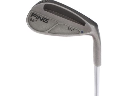 Ping M B Steel Mens Right Hand Sand Wedge Blue Dot 56* Wedge - on Sale