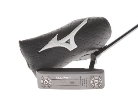 Mizuno M Craft CM D2 Mens Right Hand Putter 34  Blade - Lamkin Skiny Pistol Online Hot Sale