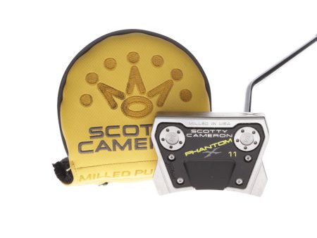 Scotty Cameron Phantom x11 Mens Right Hand Putter 34.5  - Super Stroke Pistol 2.0 Cheap