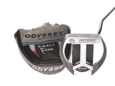 Odyssey 2-Ball Fang Mens Right Hand Putter 38* Mallet - Super Stroke on Sale