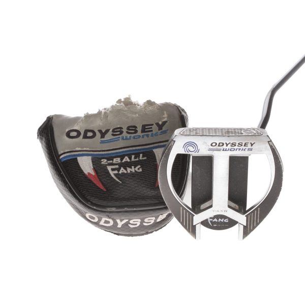 Odyssey 2-Ball Fang Mens Right Hand Putter 38* Mallet - Super Stroke on Sale