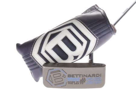 Bettinardi Studio Stock #28 Mens Right Hand Putter 35  Mid-Mallet - Grip Master Discount