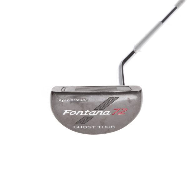 TaylorMade Fontana 72 Ghost Tour Mens Right Hand Putter 35  Mid-Mallet - Golf Pride Cheap