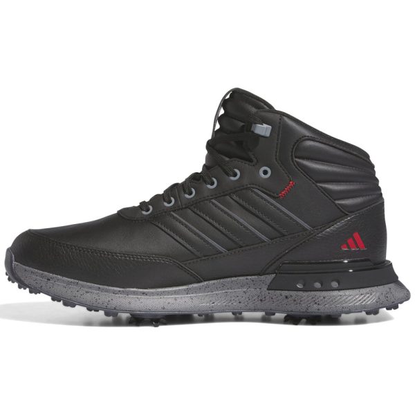 adidas S2G RAIN.RDY Waterproof Spiked Shoes - Core Black Iron Met Better Scarlet Supply