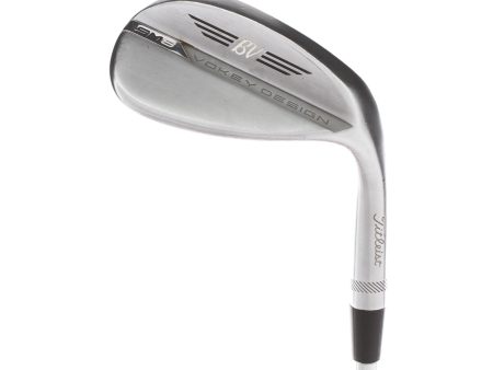 Titleist Vokey SM8 Steel Mens Right Hand Lob Wedge 58* 12 Bounce D Grind Wedge - BV Vokey Hot on Sale