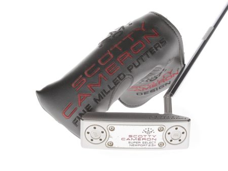 Scotty Cameron Super Select Newport 2.5+ Mens Right Hand Putter 34  Blade - Scotty Cameron Online now